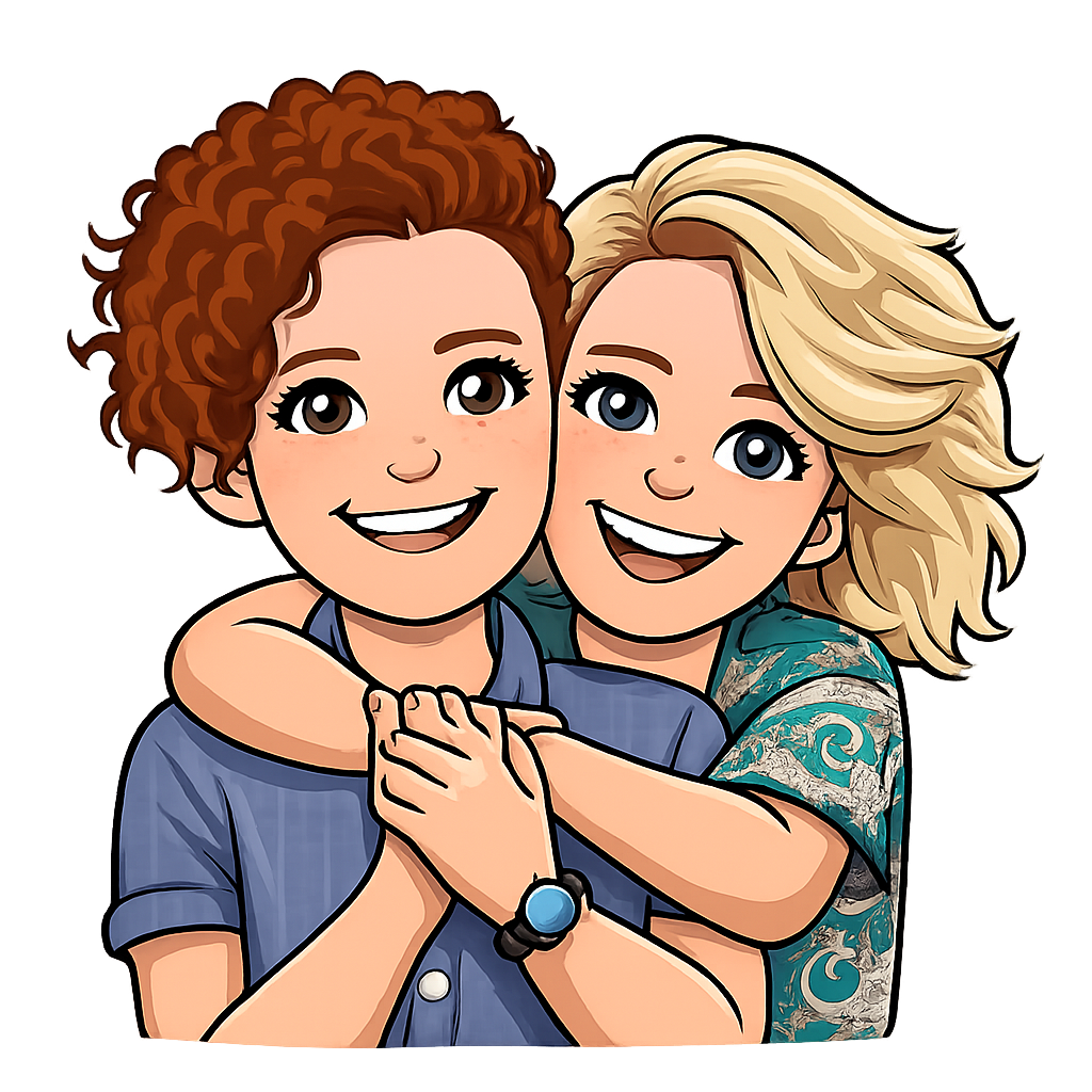 Cartoon sticker