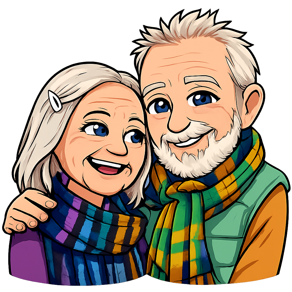 Cartoon sticker